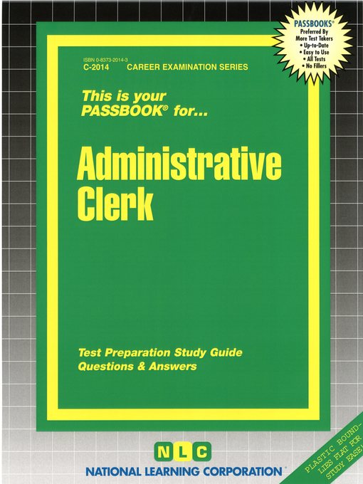 Title details for Administrative Clerk by National Learning Corporation - Available